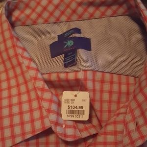 Men's Warehouse button down shirt